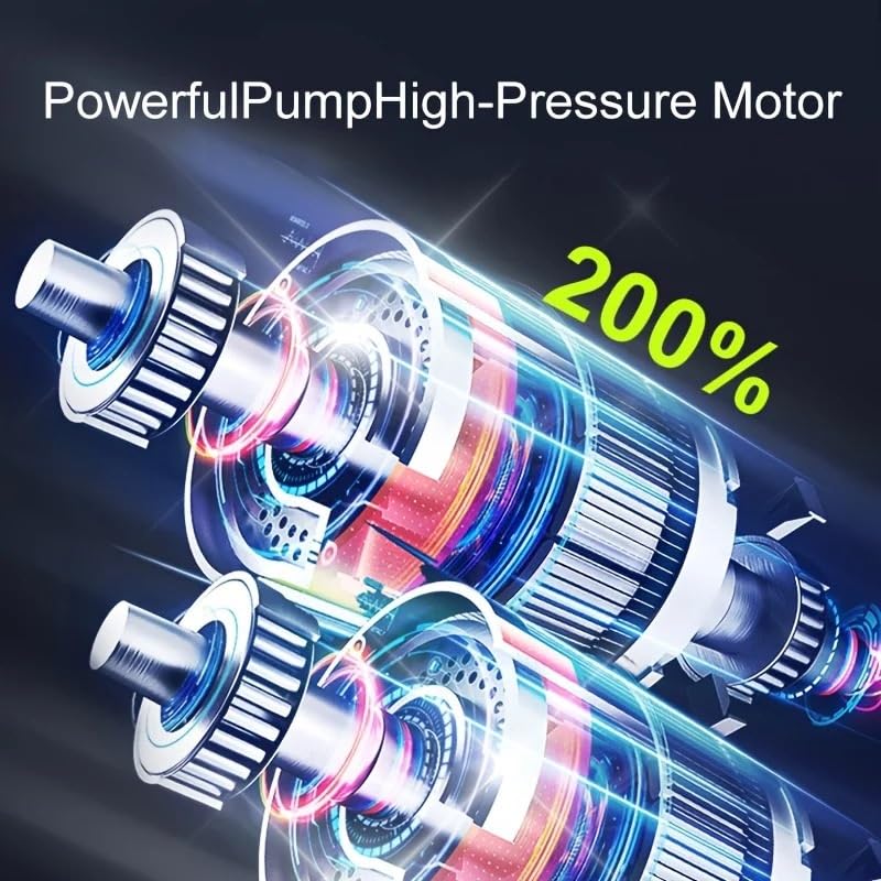 Compresor portatil de 150PSI para solucionar ruedas bajas 5