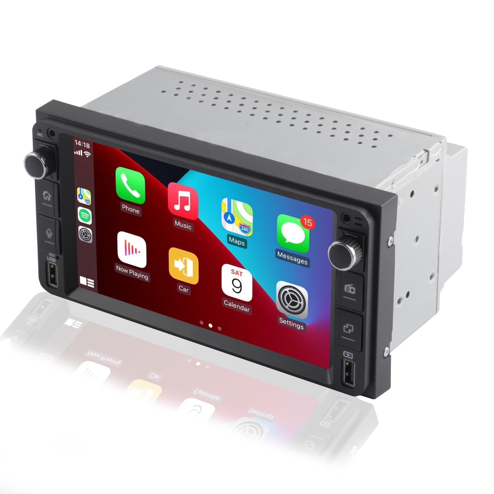 Photo 1 of Radio for Toyota 4Runner 2003-2009 RAV4 2001-2005 Corolla 2000-2006 Camry 2002-2006 Tundra 2000-2006 Sequoia 2001-2007 Wireless carplay Android Auto Car Radio Stereo IPS Touch Screen(200 * 100mm)