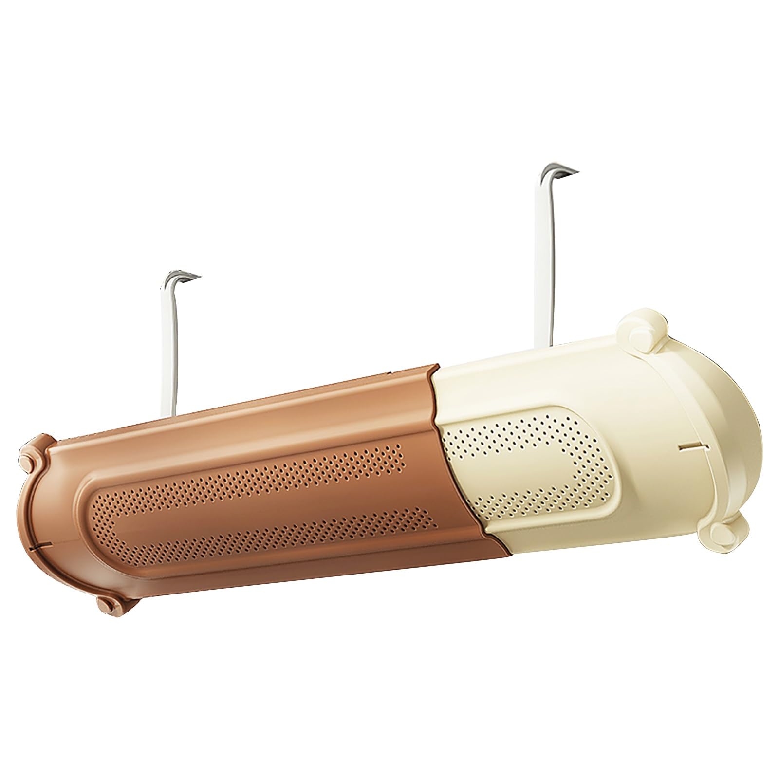 Deflettore Aria Condizionata Deflettore Condizionatore Universale Parabrezza Paraspifferi per Accessori Interni per Finestre Previene il Soffio Diretto di Aria Fredda (Size : Brown)