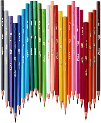 Miniatura 2 de Bic Kids Evolution ECOlutions - Lápices para colorear, varios colores, ecológicos, 2.47 oz, 12 unidades (paquete de 1)
