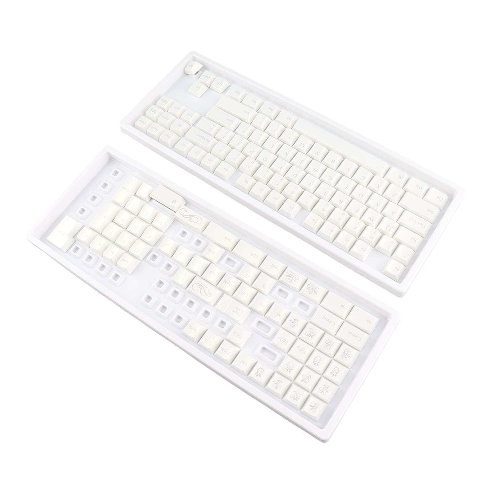 Bewinner Zestaw 152 Klawiszy z PBT, Nasadki na Klawisze Sublimacyjne z Profilem XDA do Klawiatury Mechanicznej, Uniwersalne Dopasowanie do Układów Klawiszy 61 87 98 104 108