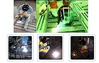 Vista 6 de Welding Helmet, Safety Face Shield Head Mounted Welding Masks UV Protective Plasma Cutting Helmet for Argon Arc and Gas Shielded Welding