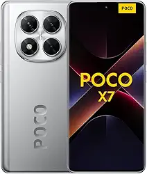 Smartphone Xiaomi Poco X7 5G NFC Silver (Prata) 8GB RAM 256GB ROM
