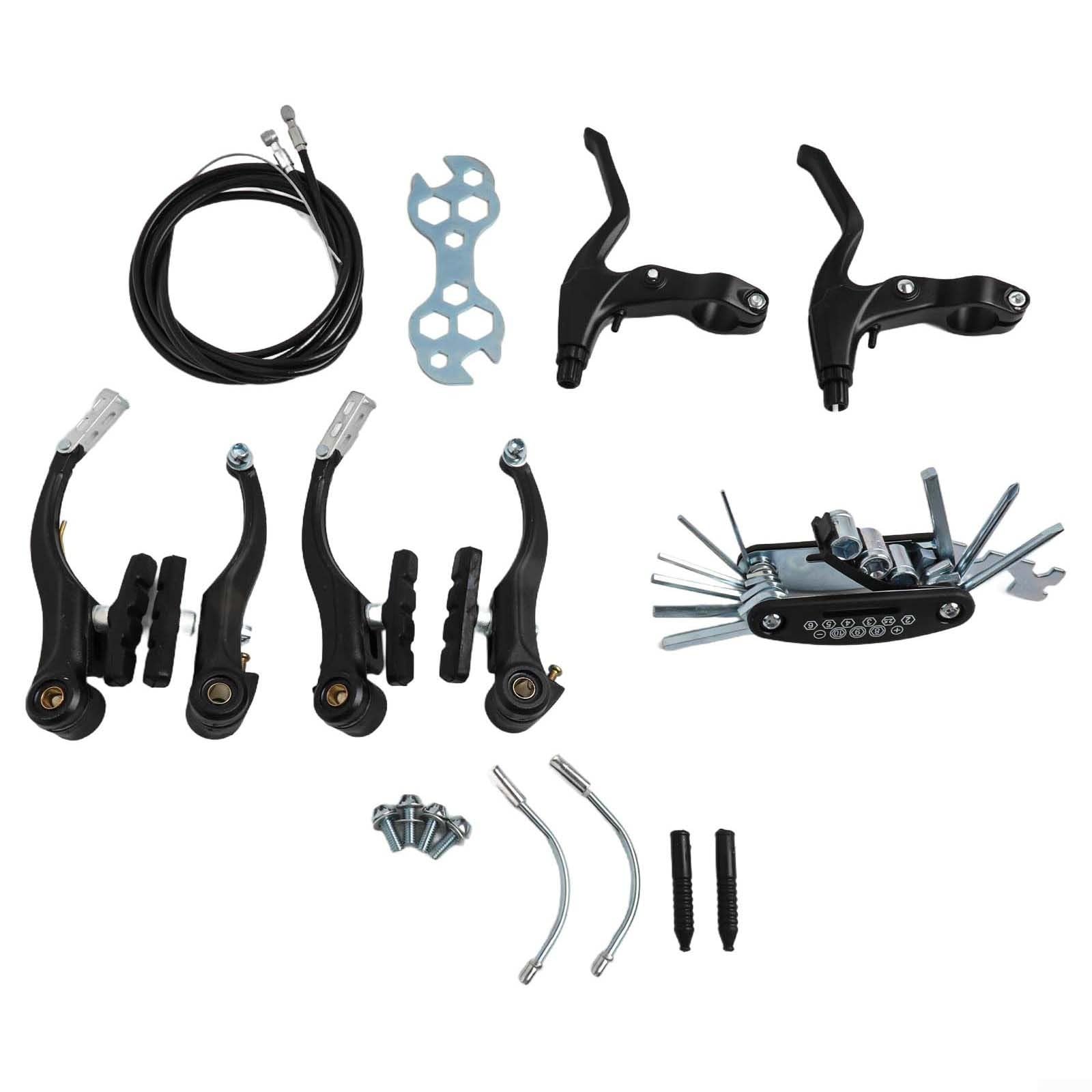 Kit freins en V pour vélo de montagne pour remplacer des freins usés et éliminer le manque de mordant