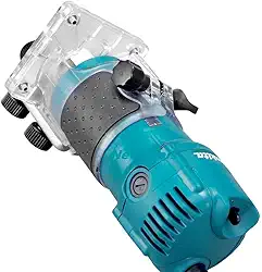 MAKITA TUPIA MANUAL COM PINÇA DE 6MM (1/4 POL) E BASE ARTICULADA 530W 110V 3709