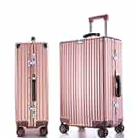 キャリーケース 65L アルミ M 旅行 出張 大型 USB ビジネス ピンク キャリーケース 65L アルミ M 旅行 出張 大型 USB ビジネス