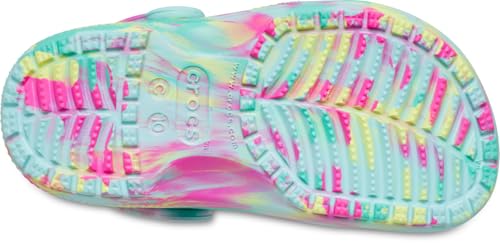 Image of Crocs Unisex-Child Classic Watercolor Marbled Clog