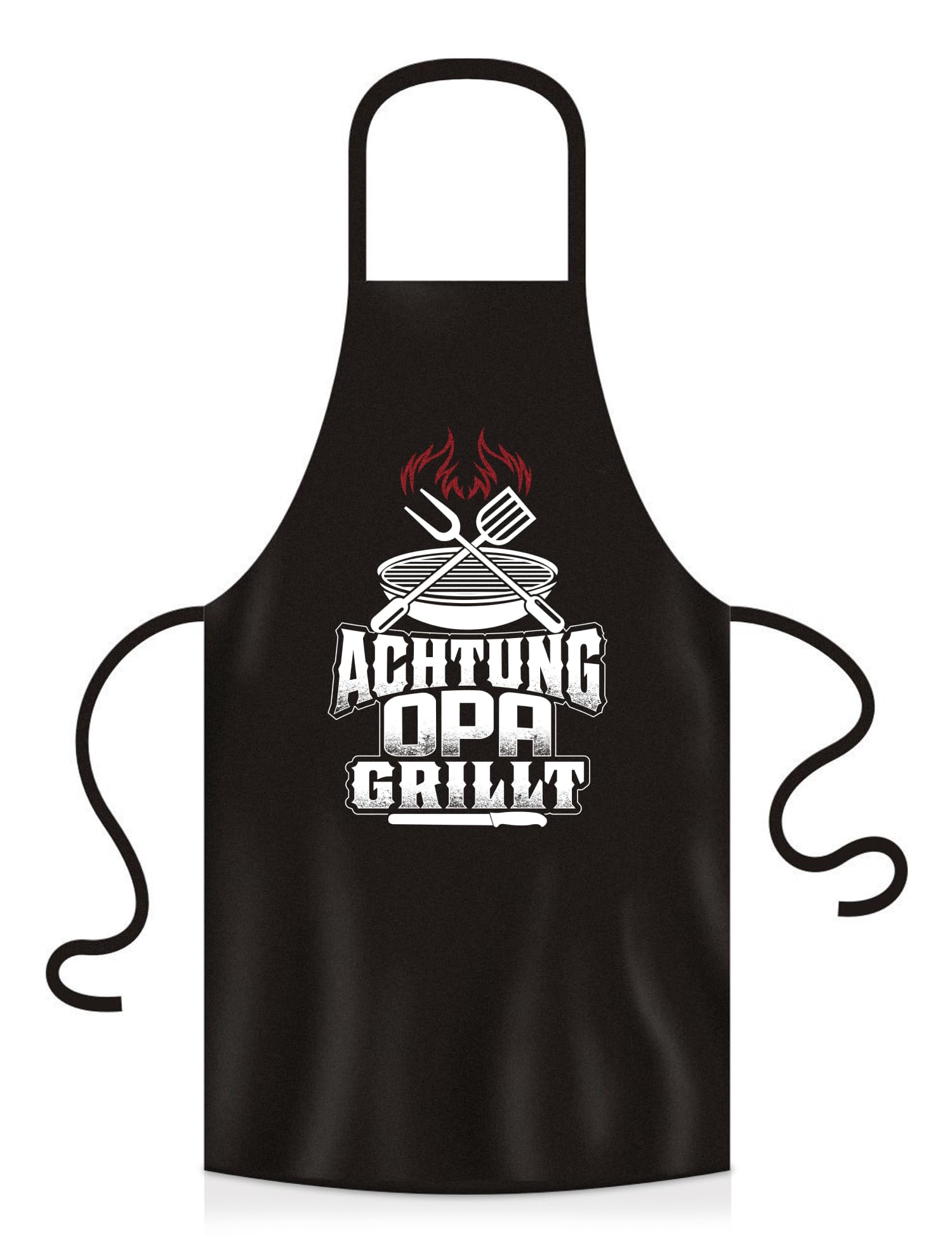 YORA Grillschürze für Männer Vatertagsgeschenk - Kochschürze lustig [inkl. Urkunde] - lustige Geschenke zum Vatertag - Geschenkideen Opa & Papa - Leute