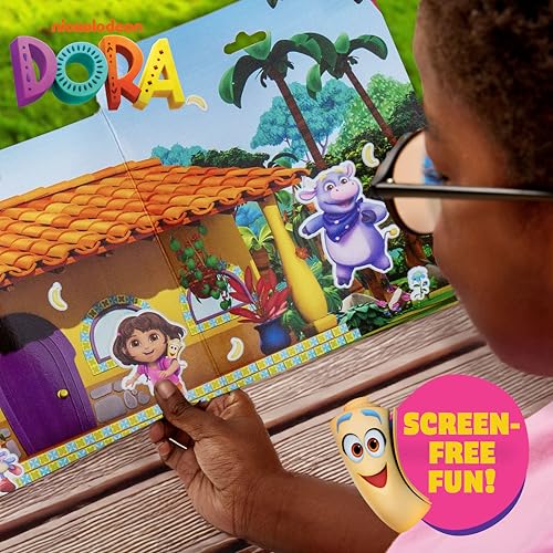 Image of Horizon Group USA Puffy Sticker Playset for Kids, Dora