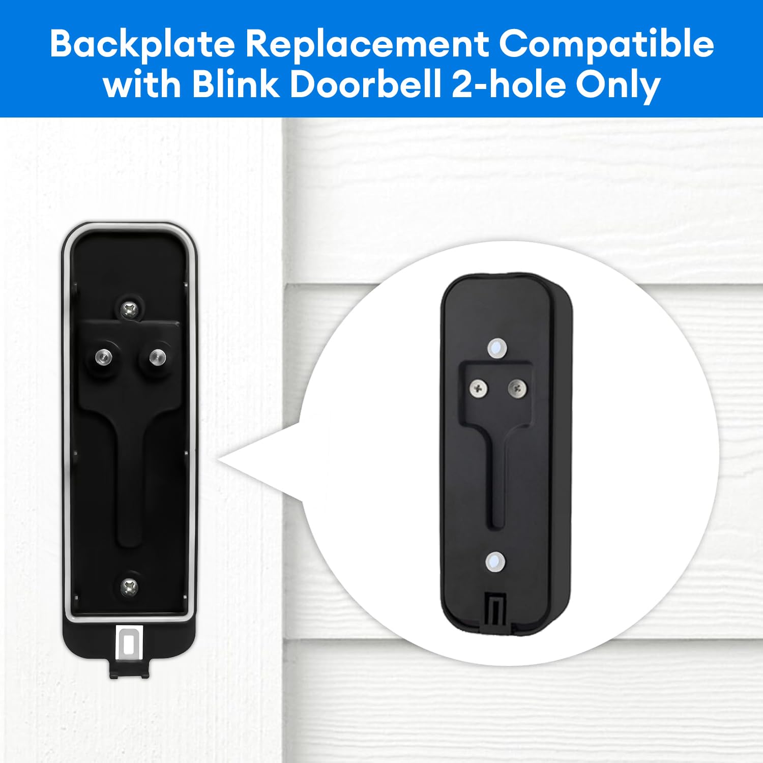 Ring Doorbell Back Plate Backplate Replacement Metal Mounting