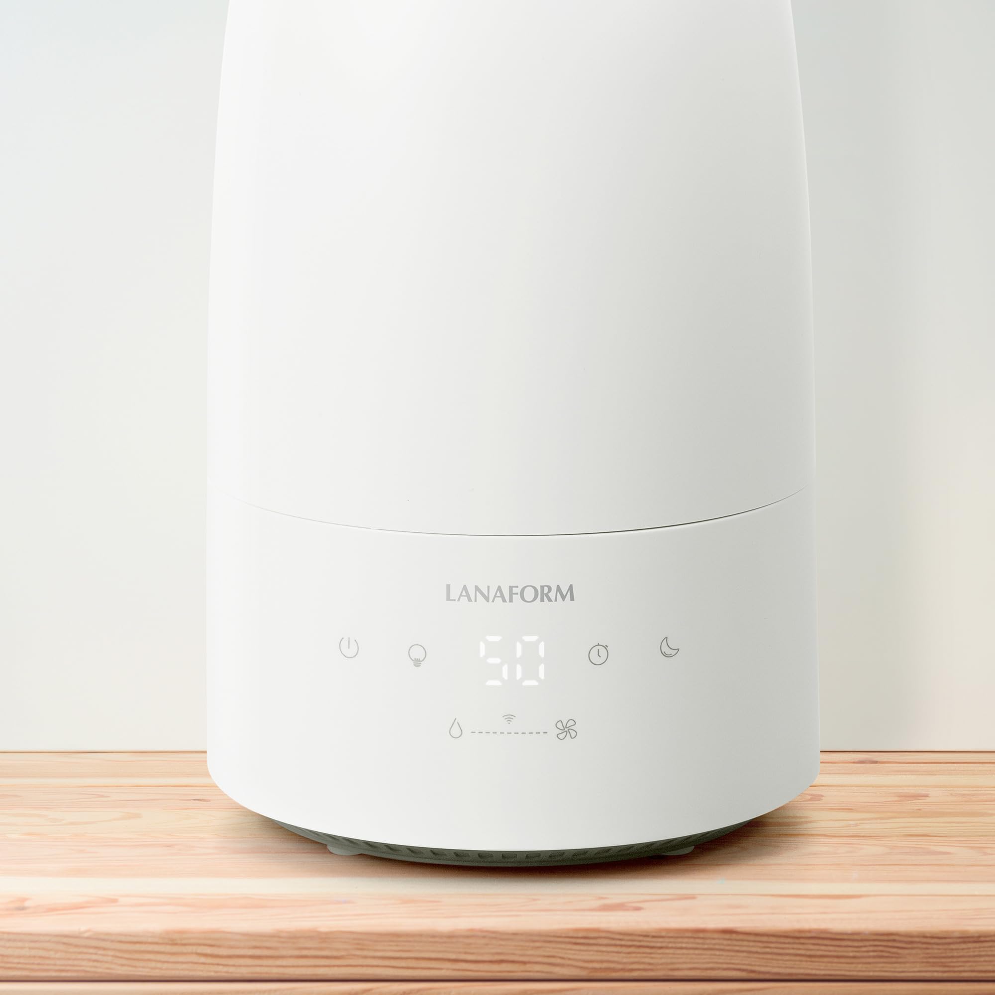 H-200C - Humidificador De Aire - Humidificador De Aire Conectado - Relleno Superior. Múltiples Modos. 3 Intensidades. - Silencioso - 2 Litros