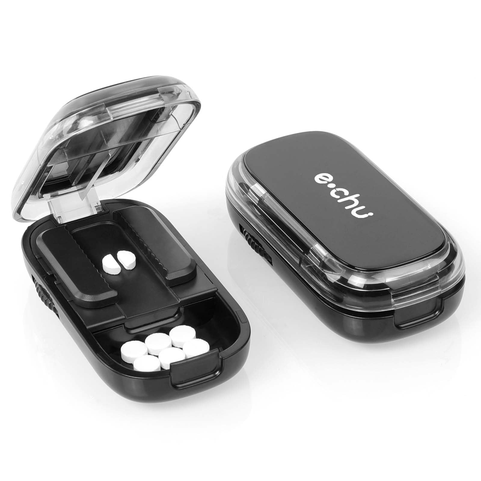 Medicine Cutter For Pills, Tablet Cutter, Pill Cutter Precise Medicine Cutting One And Two Cut Tablets Portable Packaging Box Suitable for Various Drugs-image-14