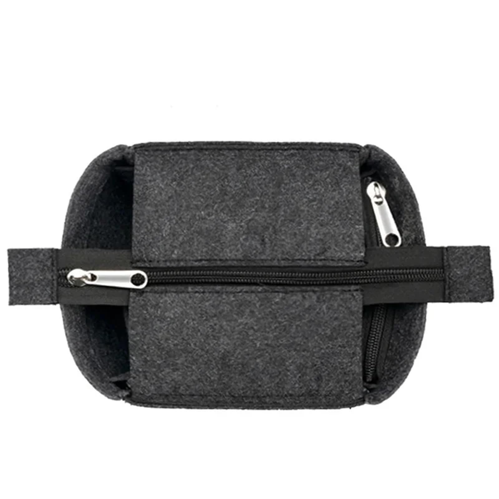 BOJHGO Protective Felt Inner Pouch Makeup Bag