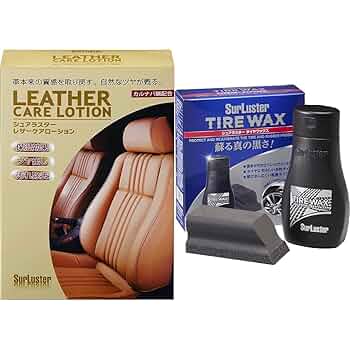 ラスターローション　3本 Amazon | Surluster(シュアラスター) レザーシートケア
