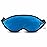Lewis N. Clark Comfort Sleep Mask | Eye Mask for Travel | Comfortable & Breathable | Light Blocking & Adjustable | Light Blue