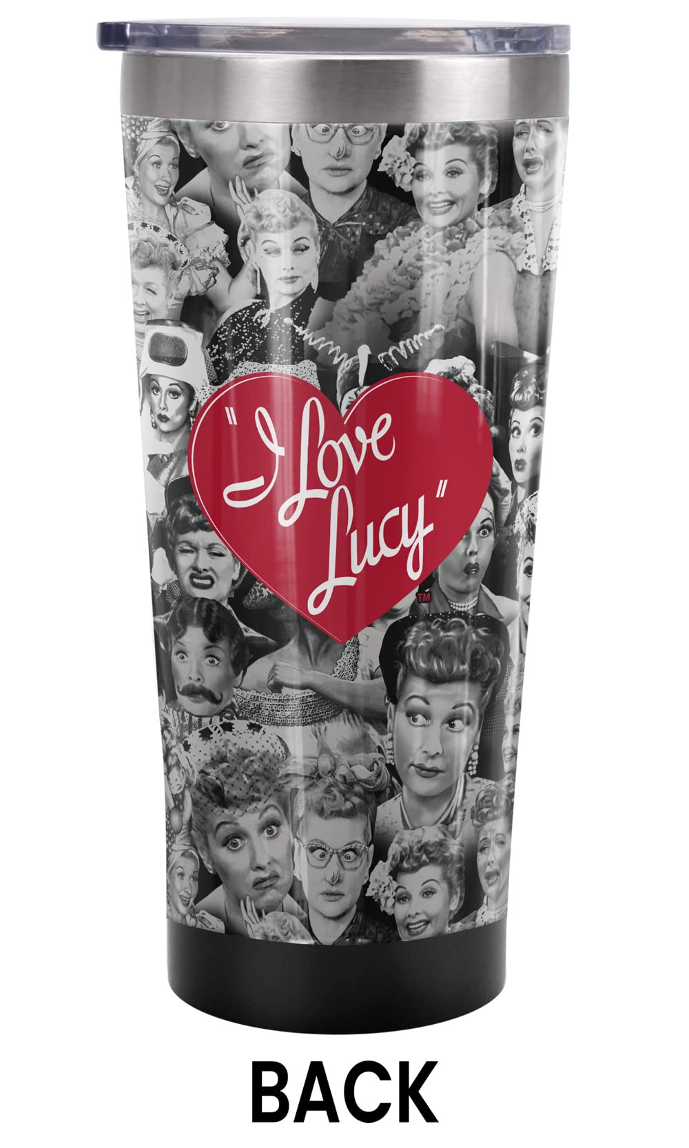 Amazon.com | I Love Lucy OFFICIAL Faces 20 oz Travel Tumbler