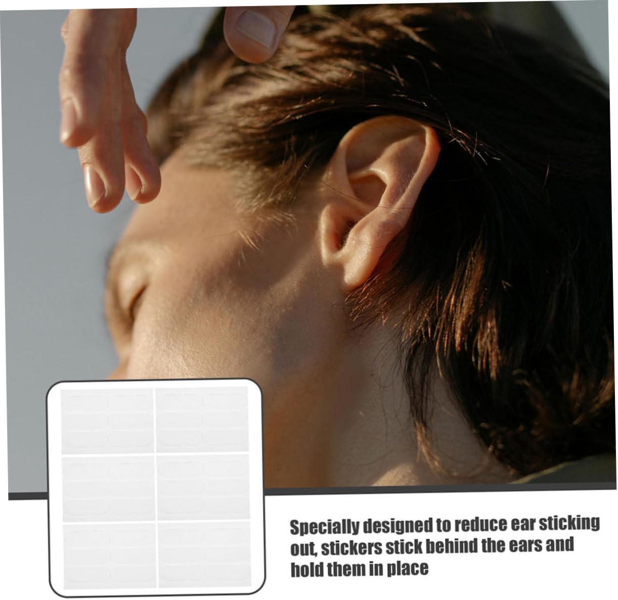 CALLARON 120pcs Ear Support Patches for Heavy Earrings Skin-Friendly Adhesive for Everyday Use Comfortable for Social Events