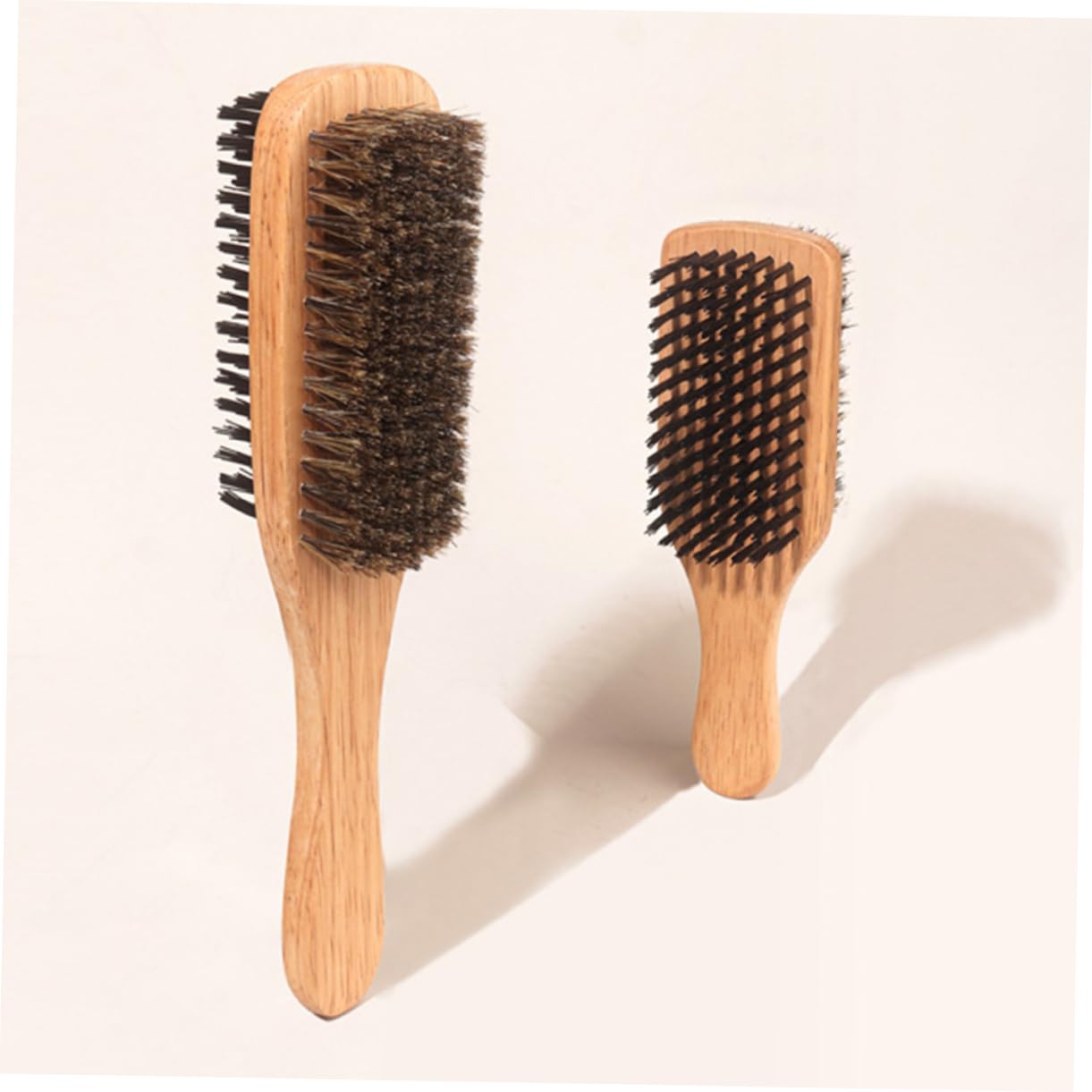 Healeved 8pezzi Spazzola Per e Barba Spazzola Doppio Lato Con Setole Naturali Per Districare e Modellare Adatta Tutti Tipi Di e Barba Resistente e Delicata Per Uso Quotidiano