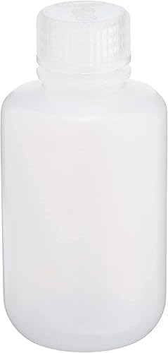 Nalgene Envase redondo de boca estrecha HDPE, 4 onzas