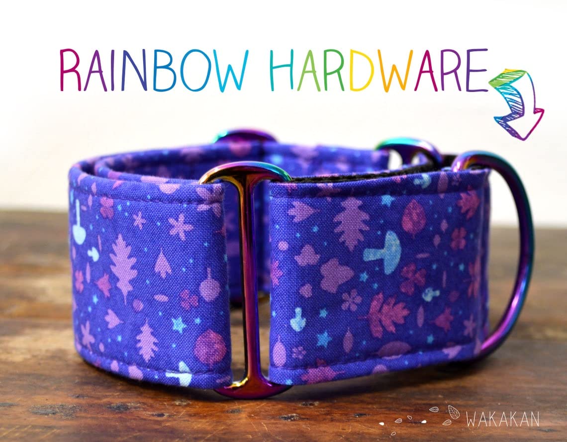 Collar Martingale Para Perro: Magical, Hecho a Mano en España por Wakakán
