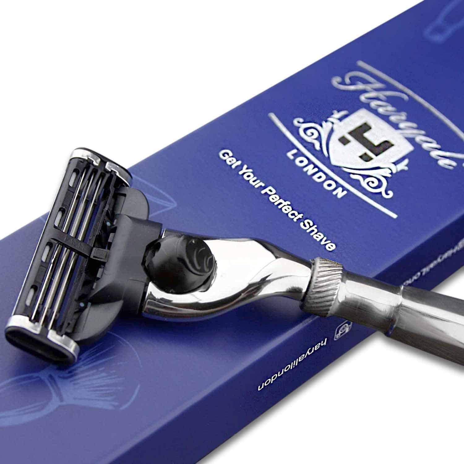 West Coast Shaving Midnight Collection Double Edge Safety Razor-Closed Comb Head (Black-78B)
