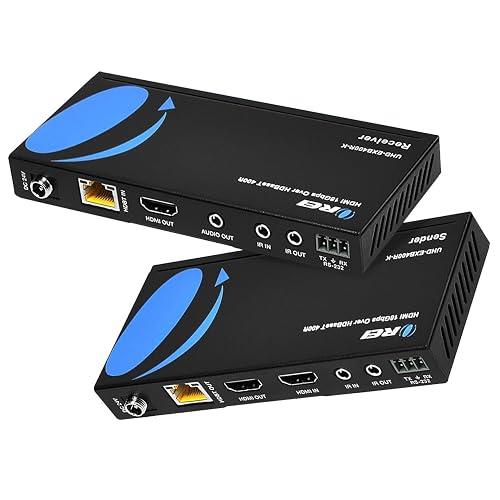 OREI 4K HDMI over Ethernet Extender Balun UHD-EXB400R-K