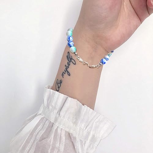 Miniatura 4 de BronaGrand Calotte Ends, 200 piezas de acero inoxidable abiertas cubiertas de nudo de concha plegables para collares, pulseras y joyas