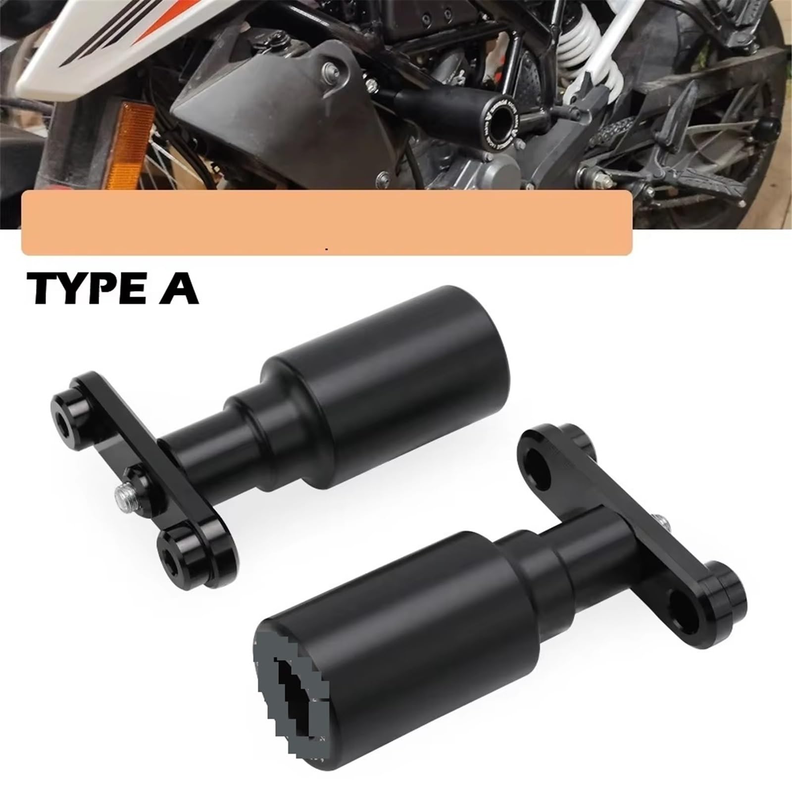 Topes Anticaida Moto Para 390/250/200/125 - Protector contra choques deslizante de marco protector carenado y motor motocicleta