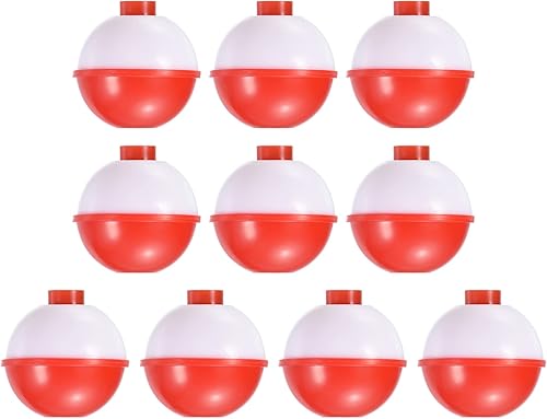 Vista 18 de PATIKIL Bobber de pesca, ABS botón redondo boya pesca flotador aparejos