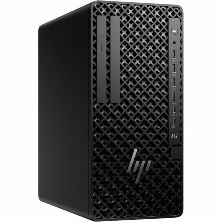 Image of HP Z1 G1i Desktop Computer - Intel Core Ultra 5 235-32 GB - 1 TB SSD - Tower - Black - Intel Q870 Chip - Windows 11 Pro - DDR5 SDRAM - English Keyboard - 500 W