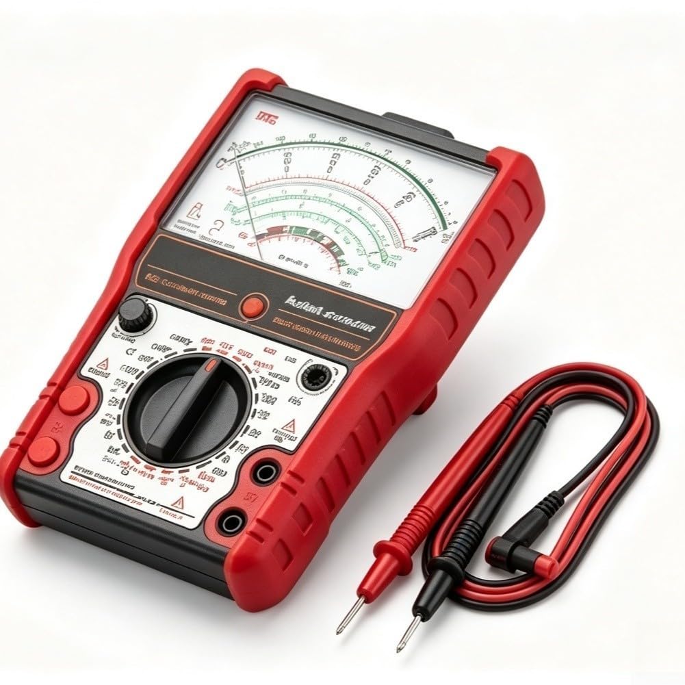 88C Digital Multimeter mit Infrarot-Fernbedienungstest & Auto-Reset - Großes LCD Messgerät für Kapazität Widerstand NCV Elektriker
