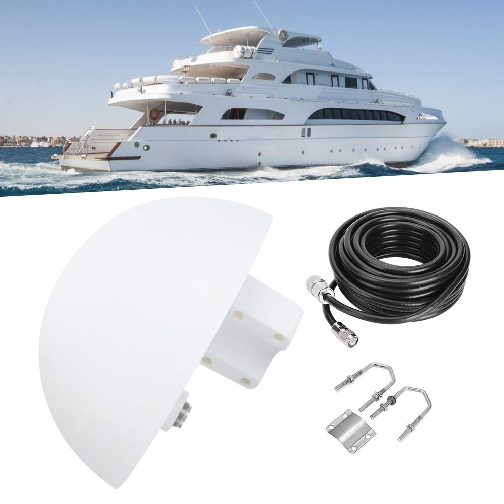 Akozon Antenne à Mât Fixe pour Automobile Marine Isa190, pour 9500 9505