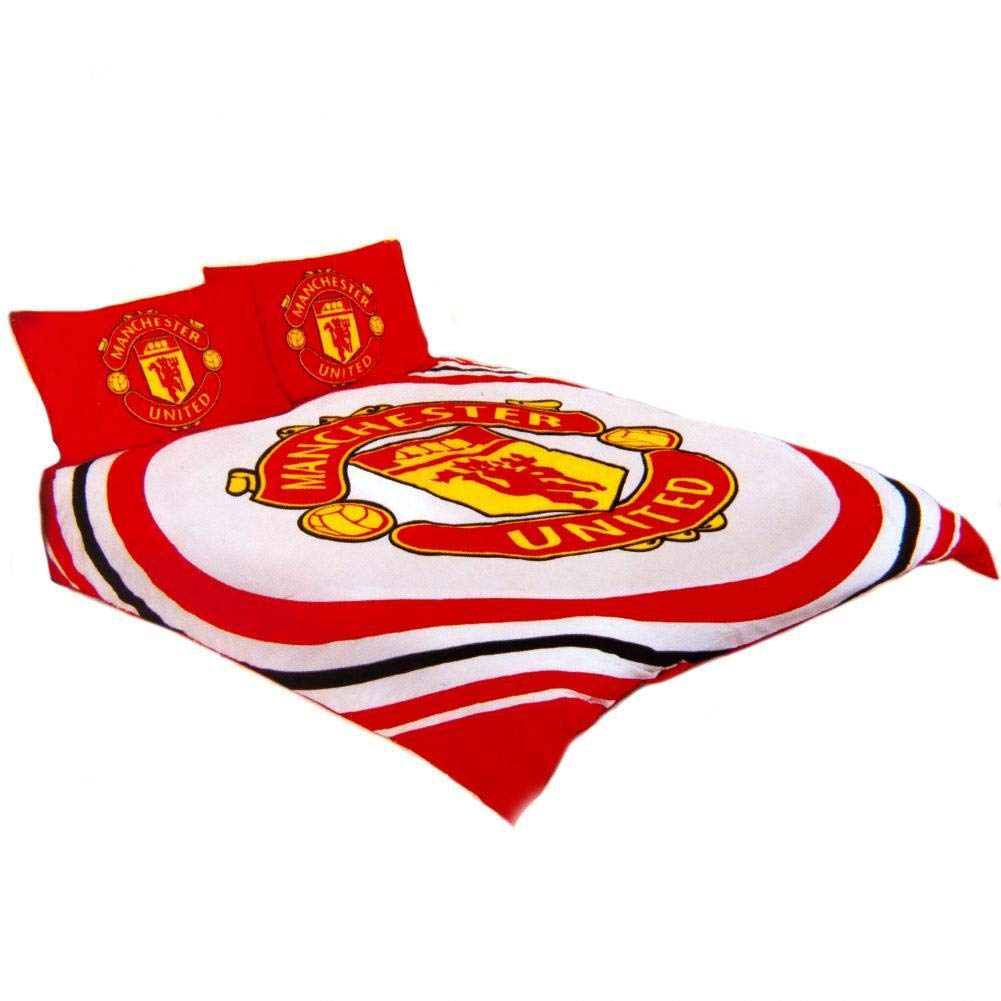Set copripiumino matrimoniale reversibile, Manchester United F.C., "Pulse"