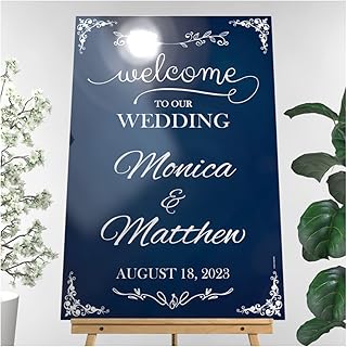 Welcome to Our Wedding, Custom Wedding Sign, Wedding Welcome Sign, Chalkboard Sign, Wedding Party Signs, Handmade Party Supply Poster Print, Custom Banner and Sign, Size 24x18, 36x24 and 48x36