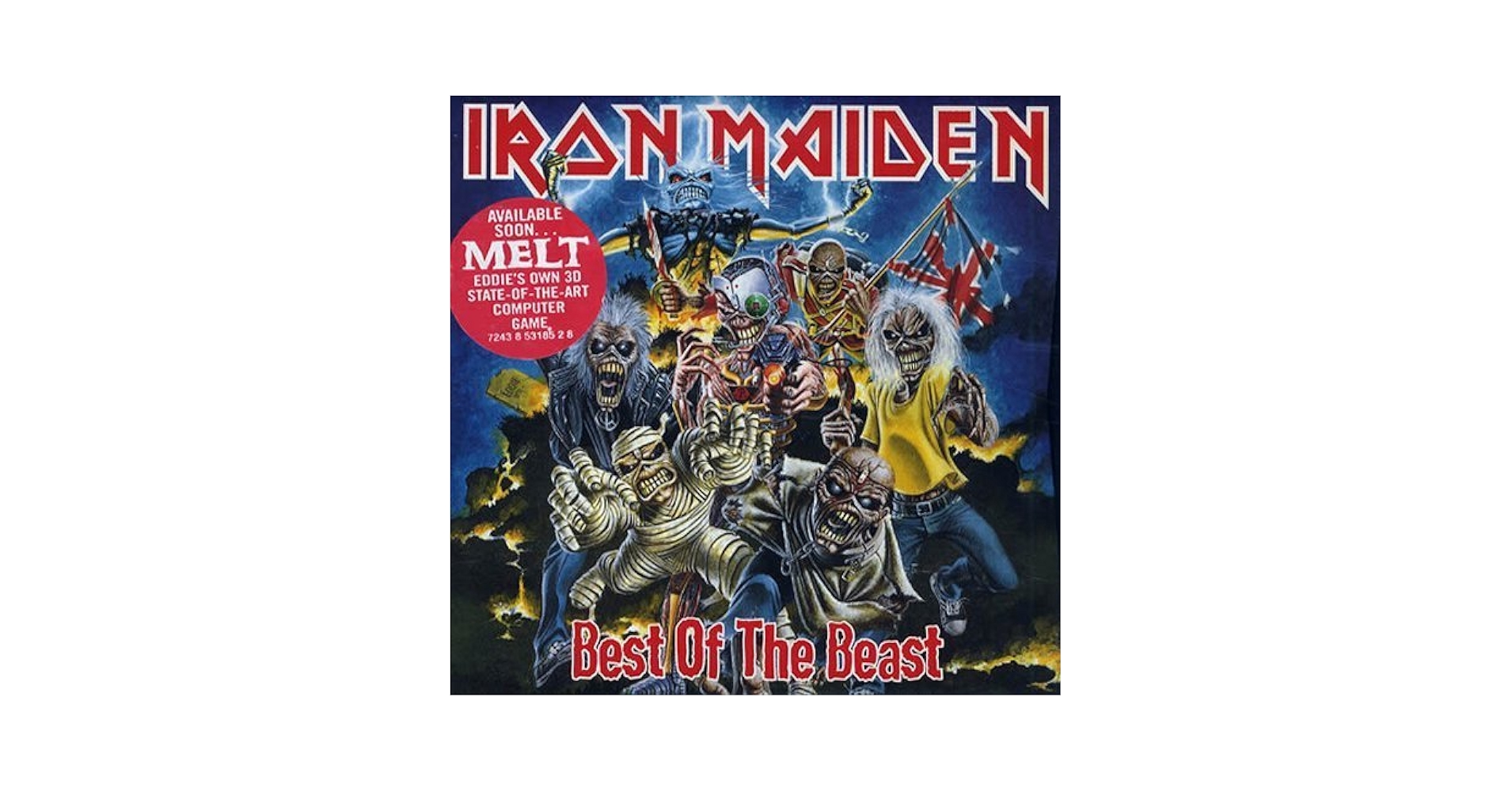 Y*i様 IRON MAIDEN/Best Of The Beast 4LPBO Best of the Beast (4lp) [Vinyl LP]: Amazon.ca: Music
