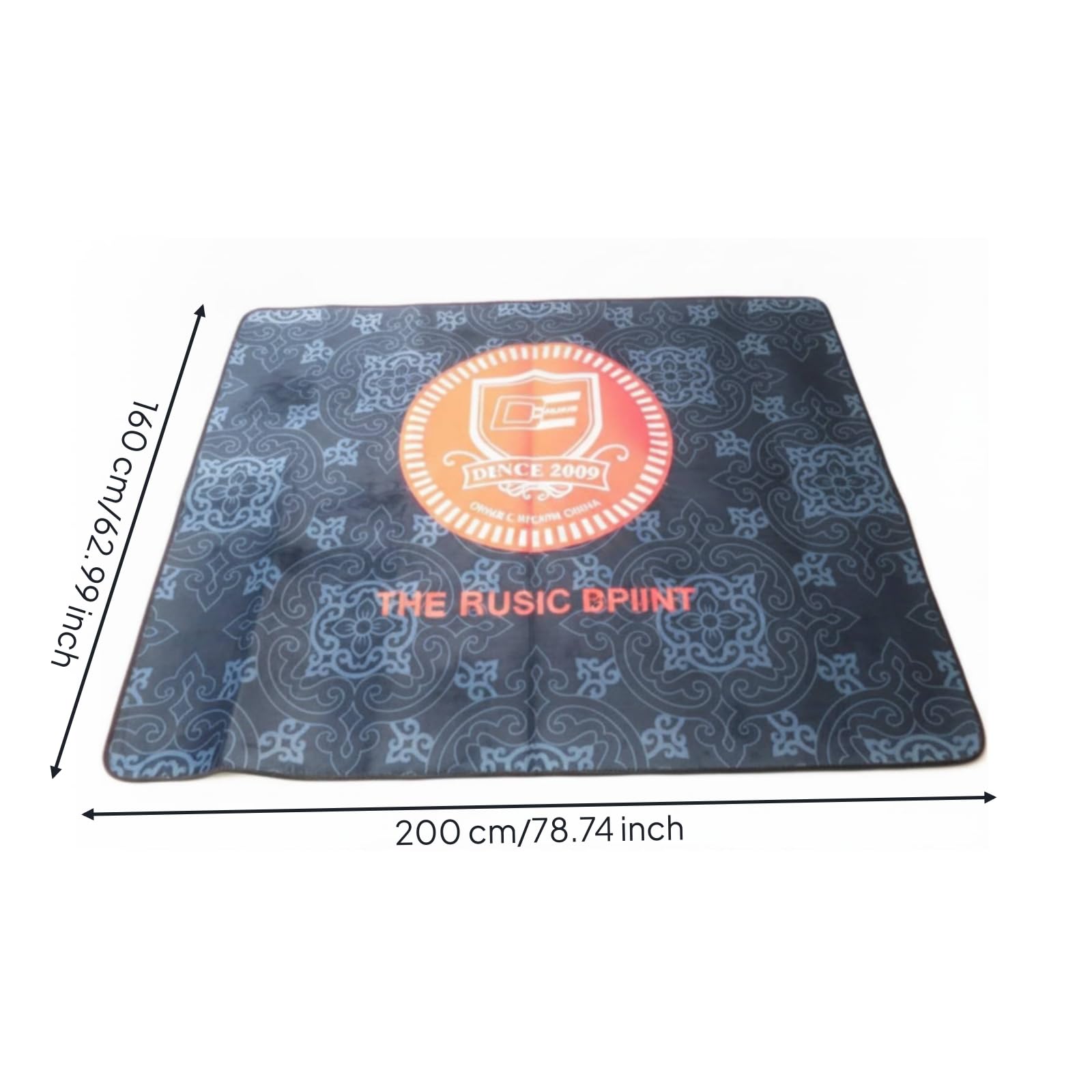 Tapis Percussion Résistant Tapis Percussion Électronique Robuste pour Studio D'enregistrement, Maison