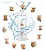 Highland Cow Stickers, 50PCS Cute Cartoon Farm Animal Sticker for Kid Teen Adult, Funny Highland Cow Waterproof Vinyl Decals for Laptop Water Bottle Scrapbook Journal Party Gifts (Highland Cow)