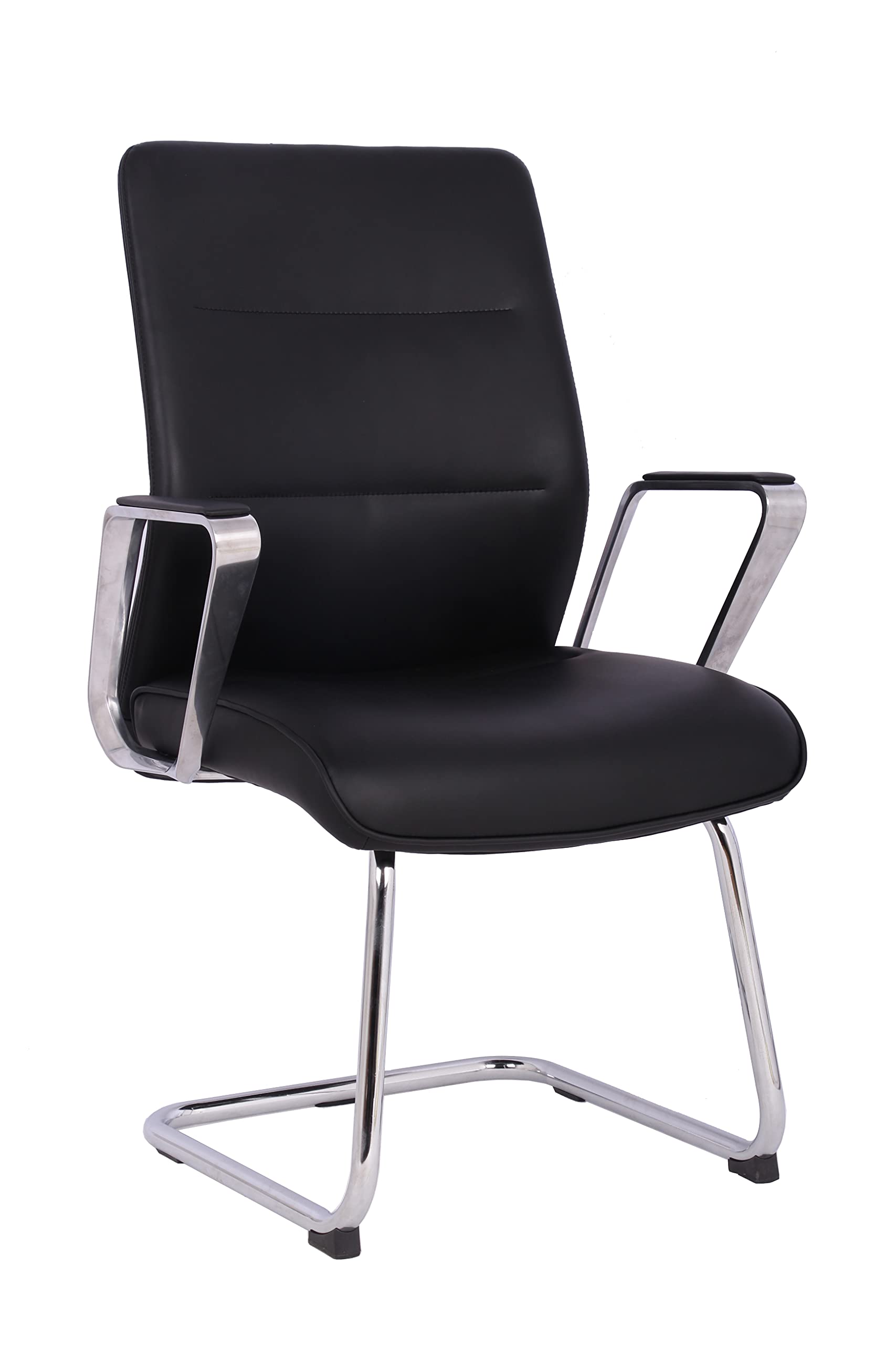 TygerClawMid Back Microfiber PU Office Chair
