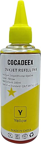 Miniatura 5 de COCADEEX Kit de recarga de tinta de 16.9 fl oz compatible con cartuchos de tinta de impresora 67XL 65XL 64XL 63XL 62XL 664XL 662XL 61XL 60XL 21XL