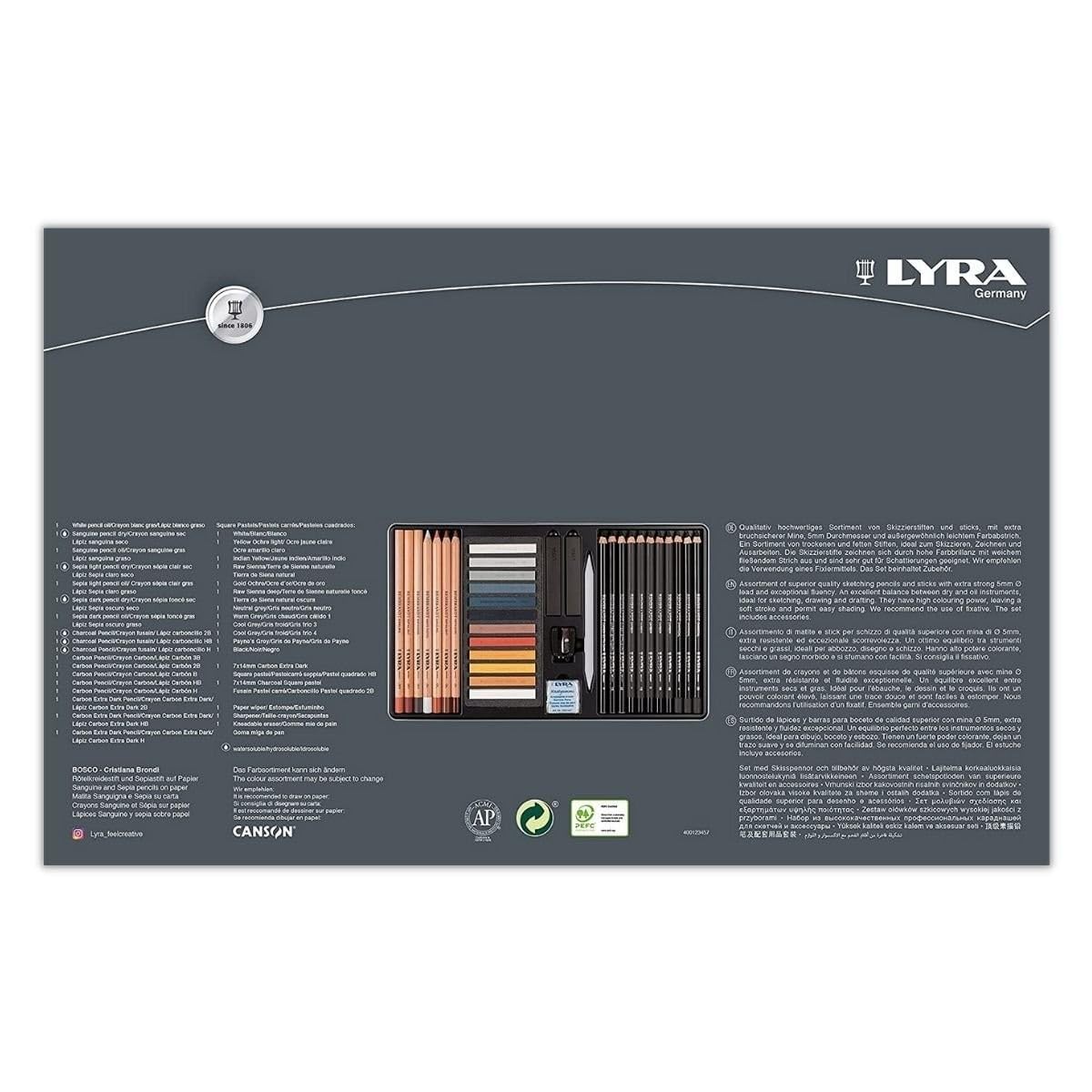 LYRA Set Esbozo 35 Uds.