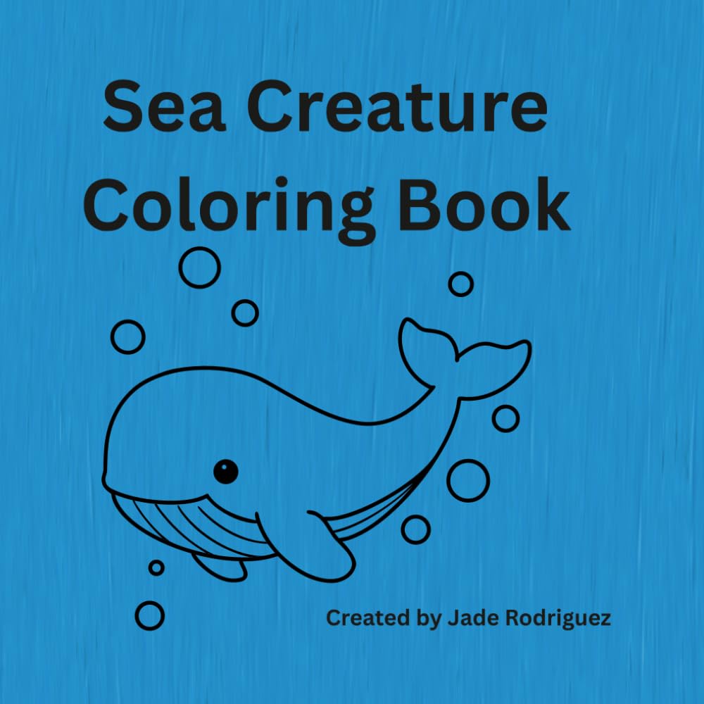 Sea Creature Coloring Book