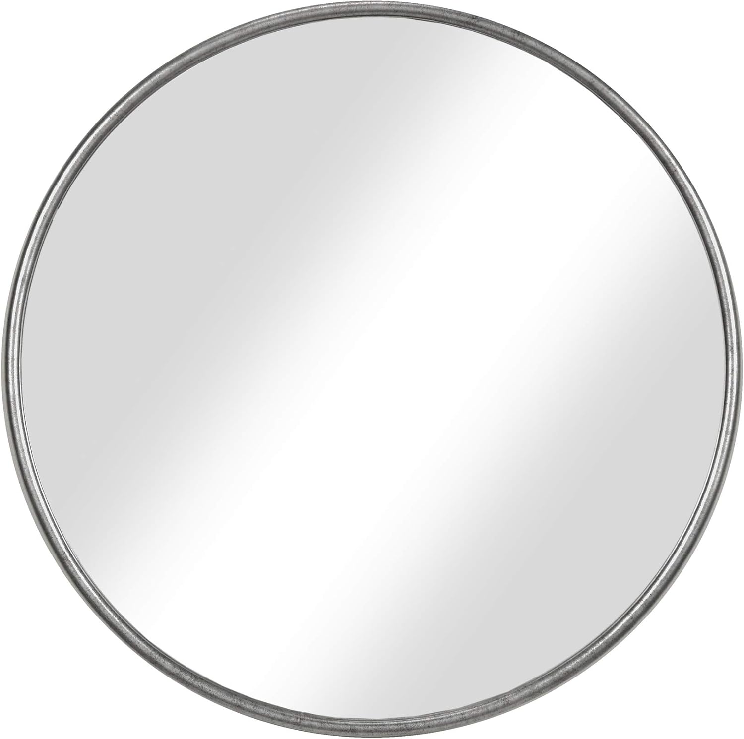 Benzara BM205991 Contemporary Style Round Metal Framed Wall
