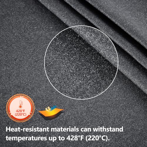 Image of WORKLION Heat Press Mat 11 inchx13 inch: Double-Sided Heat-Resistant Materials Protective Resistant Mat Compatible with Cricut Easypress /Easypress 2 & HTV Craft Vinyl Ironing Insulation Transfer Projects