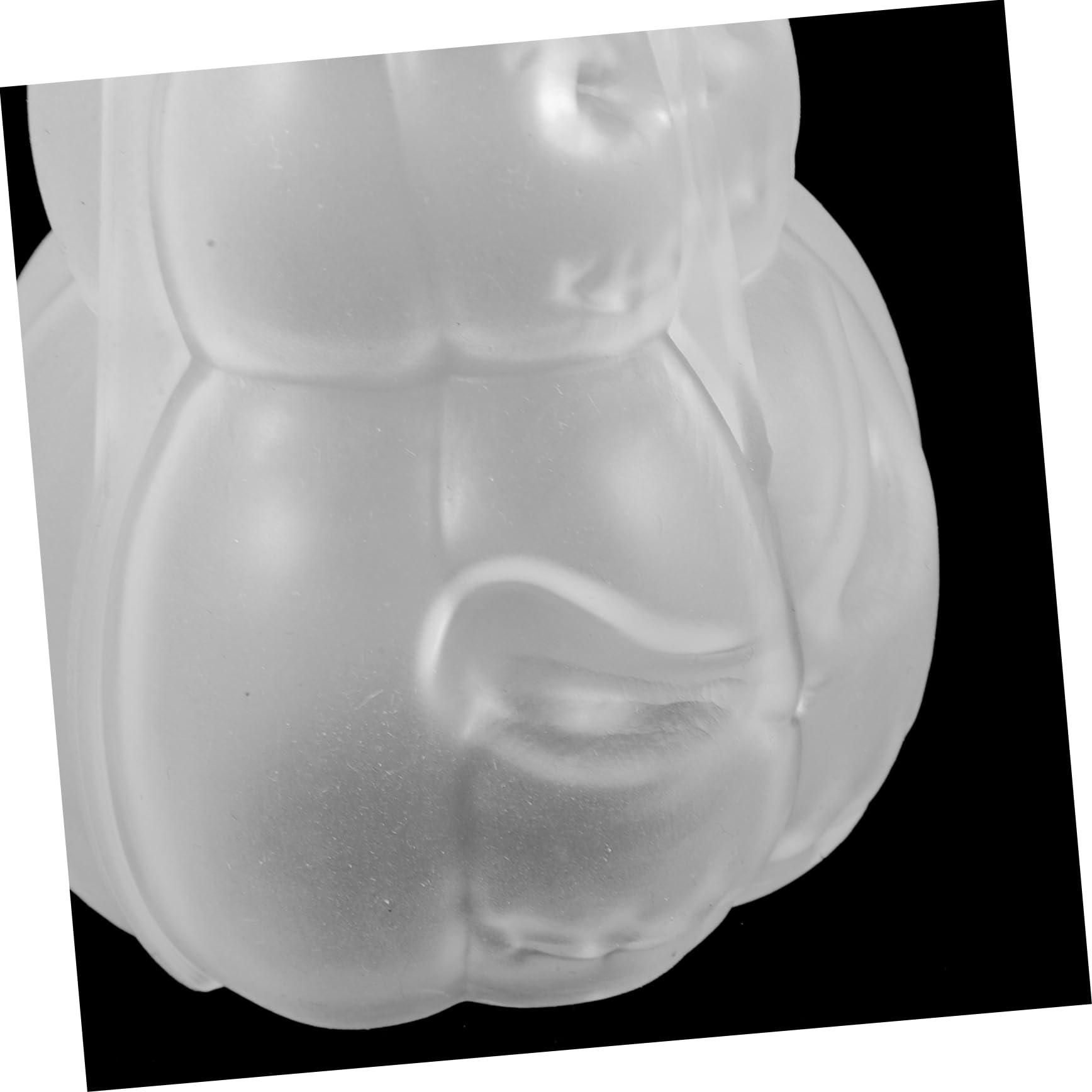 DOITOOL 4 Stück Halloween Silikonform für Diy Kürbis Gesichtskerzen Wiederverwendbare Gießform Flexiblen Silikon Einfach zu Entformen für Halloween Dekorationen und Handgemachte Kerzen
