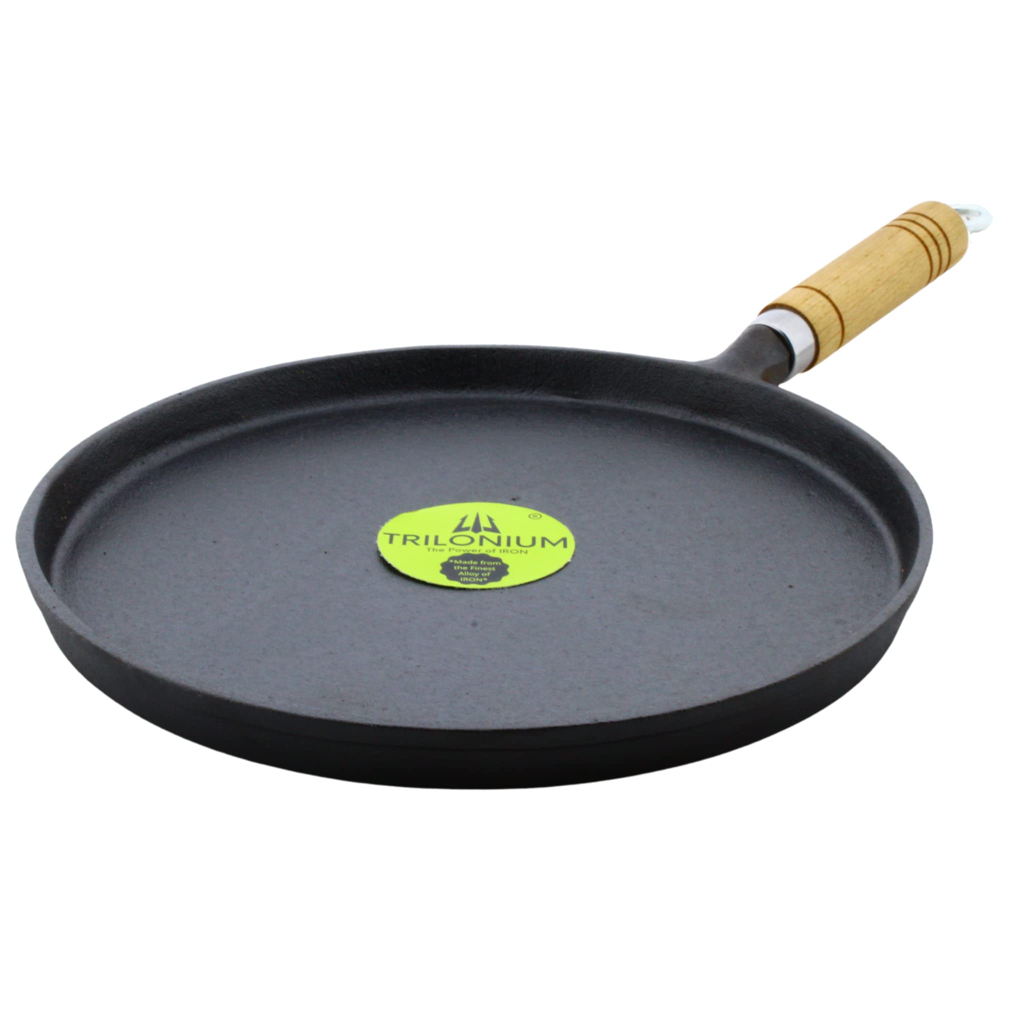 TRILONIUM Cast Iron Dosa Tawa | Triple Seasoned | 11 inches | WHT11 | Weighs 2.2 Kgs (B09F6H42RT) Amazon Price History, Amazon Price Tracker