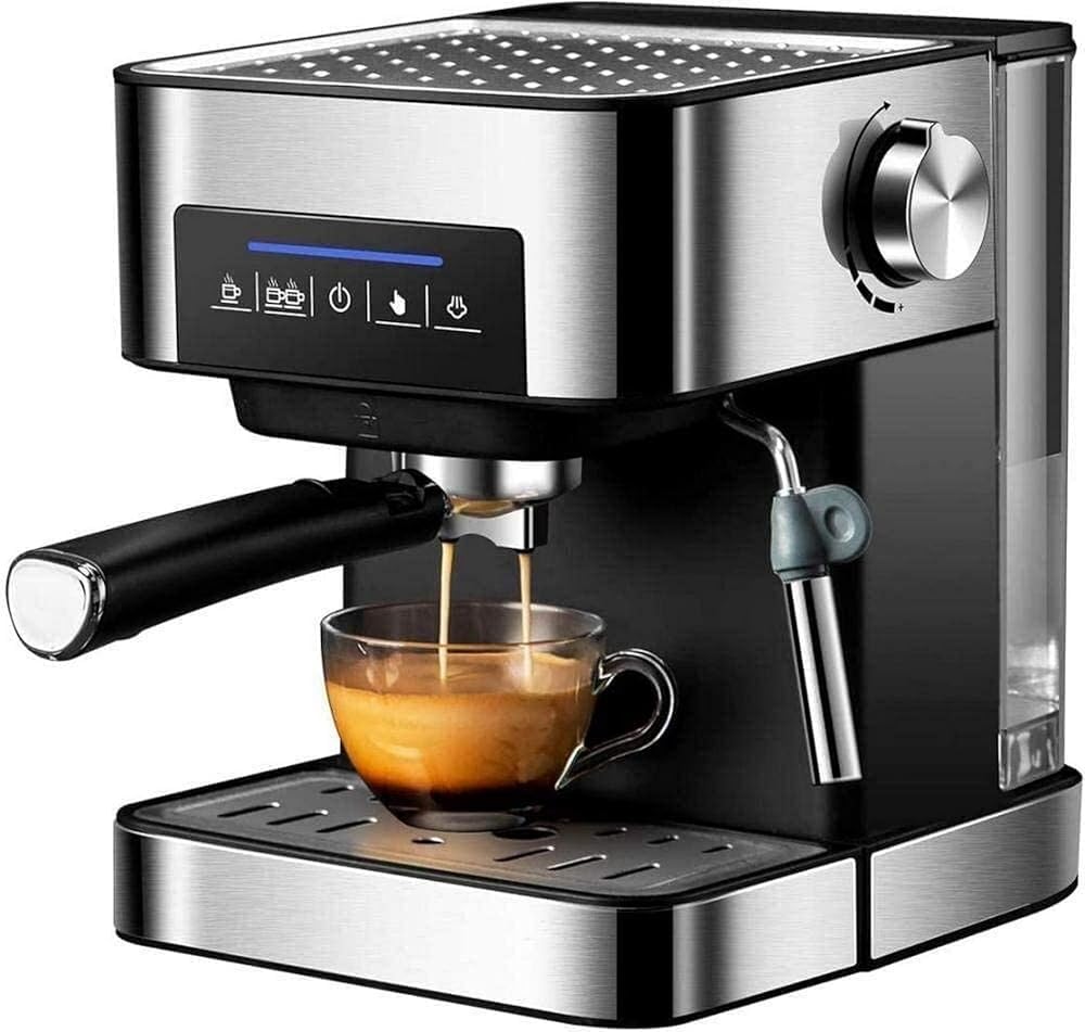 Set macchina da caffè con pompa e lancia vapore regolabile per la
