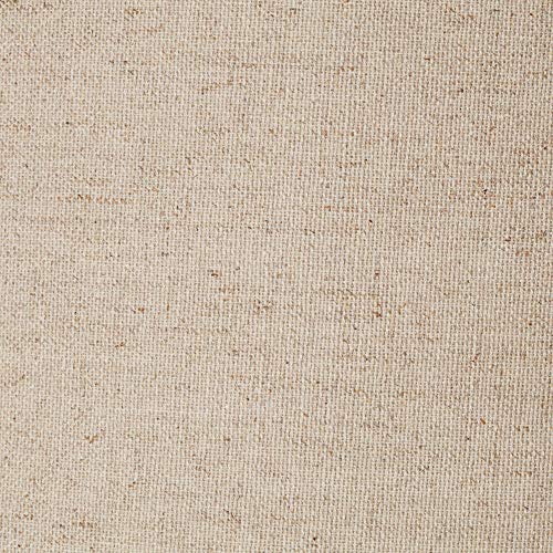 Set Of 2 Natural Linen Medium Drum Lamp Shades 15" Top X 16" Bottom X 11" High (Spider) Replacement With Harp - Springcrest #TOP1