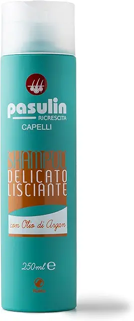 Shampoo Lisciante Pasulin per Trapianto Capelli - Idrata e Disciplina Capelli Crespi, 250 ml