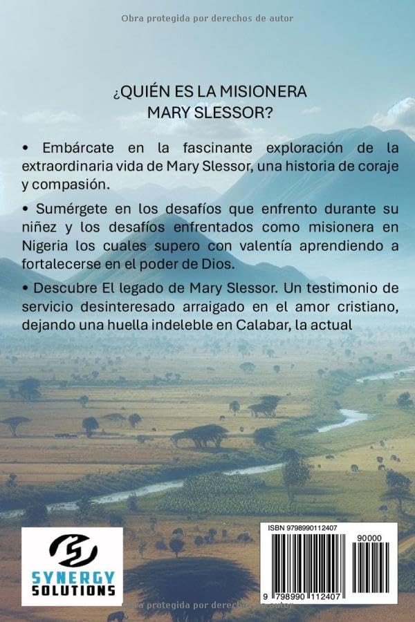 ?QUIEN ES LA MISIONERA MARY SLESSOR? (CINCO MISIONEROS QUE CAMBIARON EL MUNDO (Volumen II)) (Spanish Edition) - Image 2