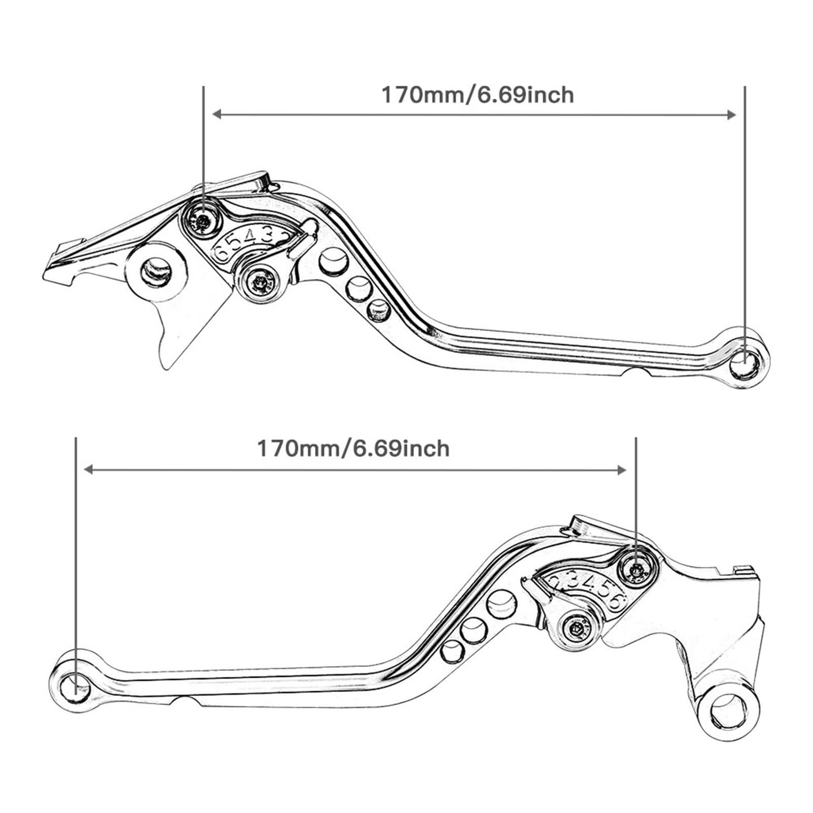 dźwignia sprzęgła hamulca Pasuje do Husqvarna Pasuje do K/TM Duke RC 390 200 125 Dźwignia sprzęgła hamulca Zestaw krótkich sprzęgła hamulca(Short)